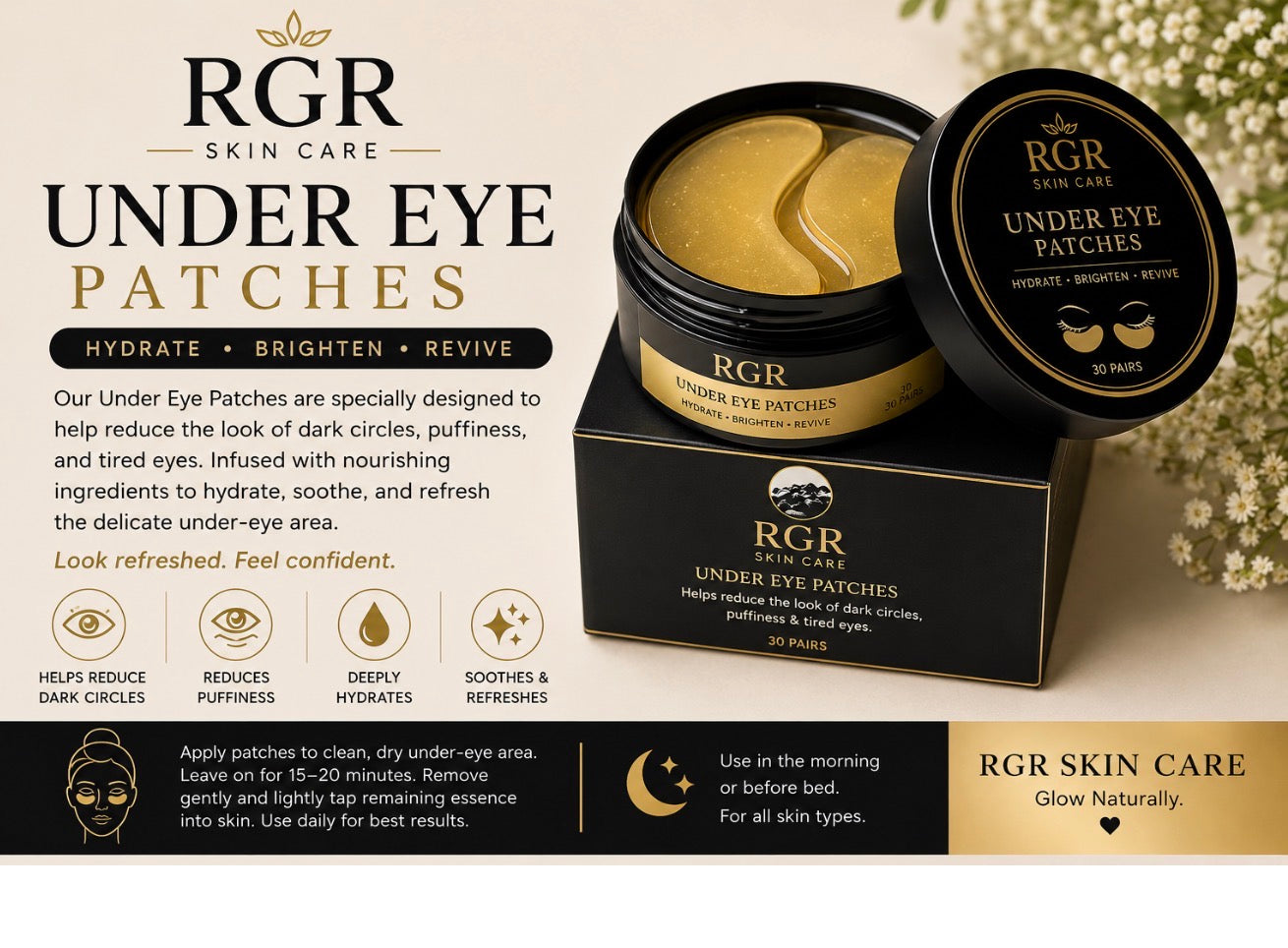 RGR Luxury Under Eyes Patches